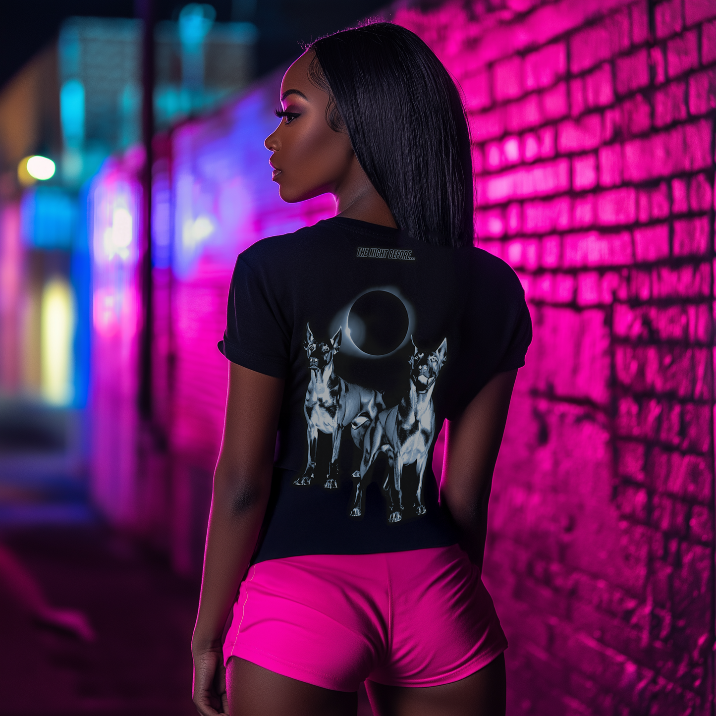 “Luminous core” The Luminous Core Crop Classic Black T-Shirt represents unapologetic self-expression and inner strength. Its X-ray-inspired design symbolizes transparency, resilience, and the beauty of revealing one’s true essence. Rooted in empowerment.