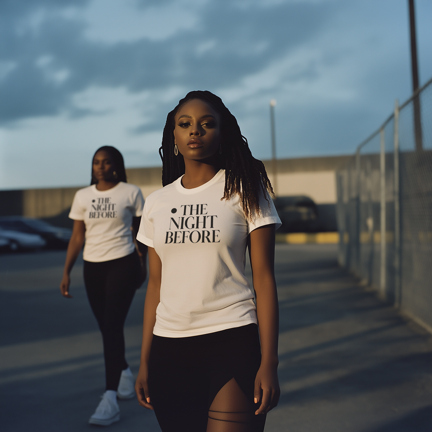 “The Night Before “ “Eve Luxe Tee”
This name combines the essence of anticipation (“Eve” symbolizing the night before) with luxury, style, and empowerment. It’s short, memorable, and oozes sophistication and fashion-forward appeal.